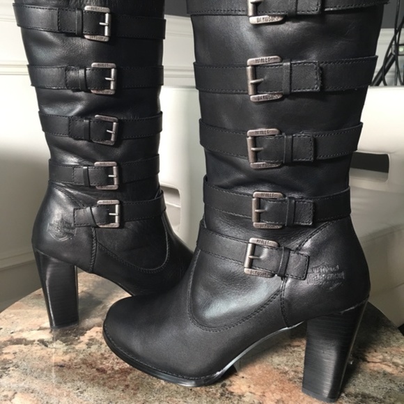 Harley Davidson ‘Chillion’ Women’s Riding Boots - Picture 1 of 8
